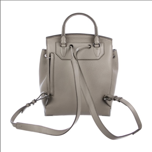 Alexander Wang Skeletal prima backpack in silver - Picture 3 of 5
